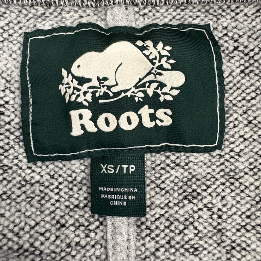 Roots Salt & Pepper Zip-Front Long Coat XS​ - Picture 2 of 3